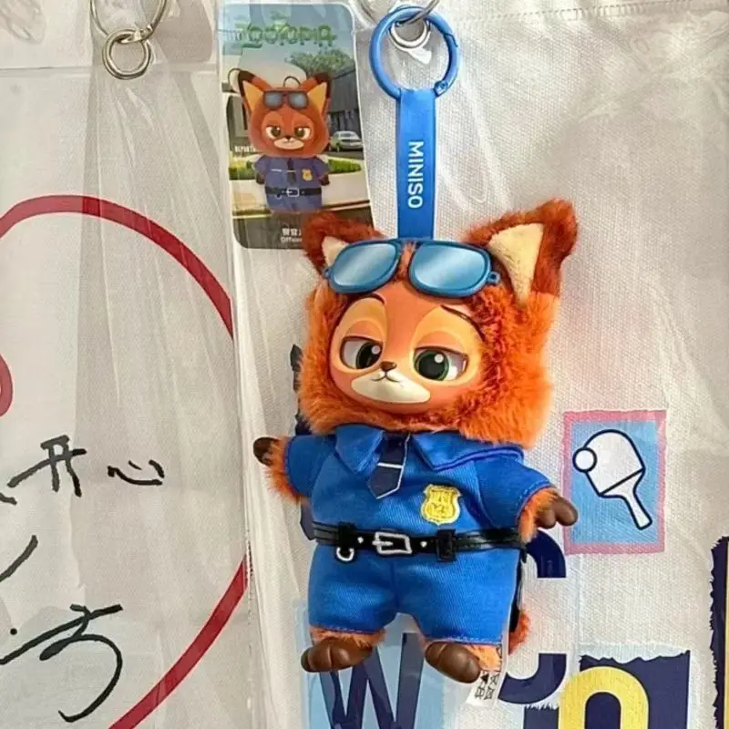 在庫あり ディズニー 新しいミニソ ズートピア ブラインドボックス - ジュディ & ニック PVC フィギュア キーチェーン かわいいグッズ おもちゃ ファッショナブルなアクセサリー