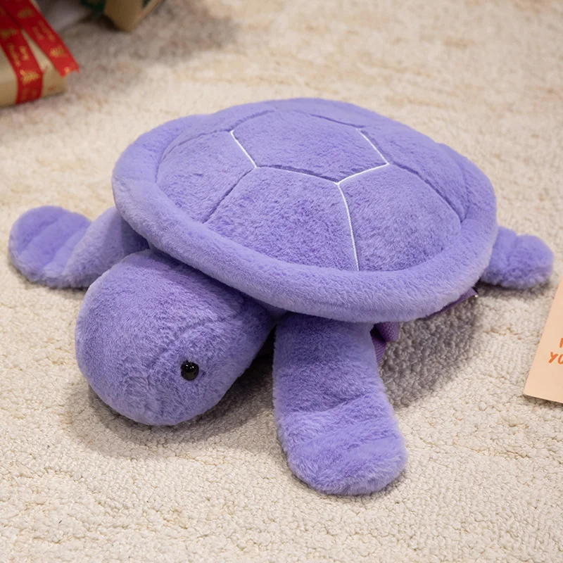 Kawaii Tortoise Plush Toy Stuffed Soft Animal Sea Turtle Backpack Pillow Cushion Home Decor Birthday Gift