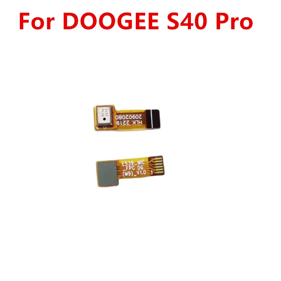 For DOOGEE S40 Pro Cell Phone New Original Microphone FPC Side Parts MIC Flex Cable Repair Parts