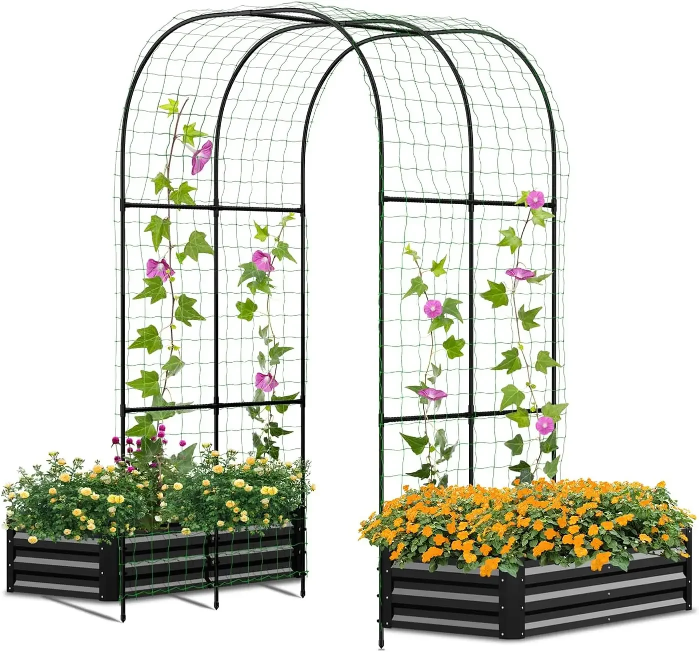 Galvanized Raised Garden Bed with 87
