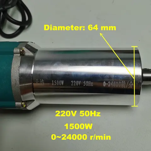 8 best sales CNC-fräsarens spindelmotor - №8