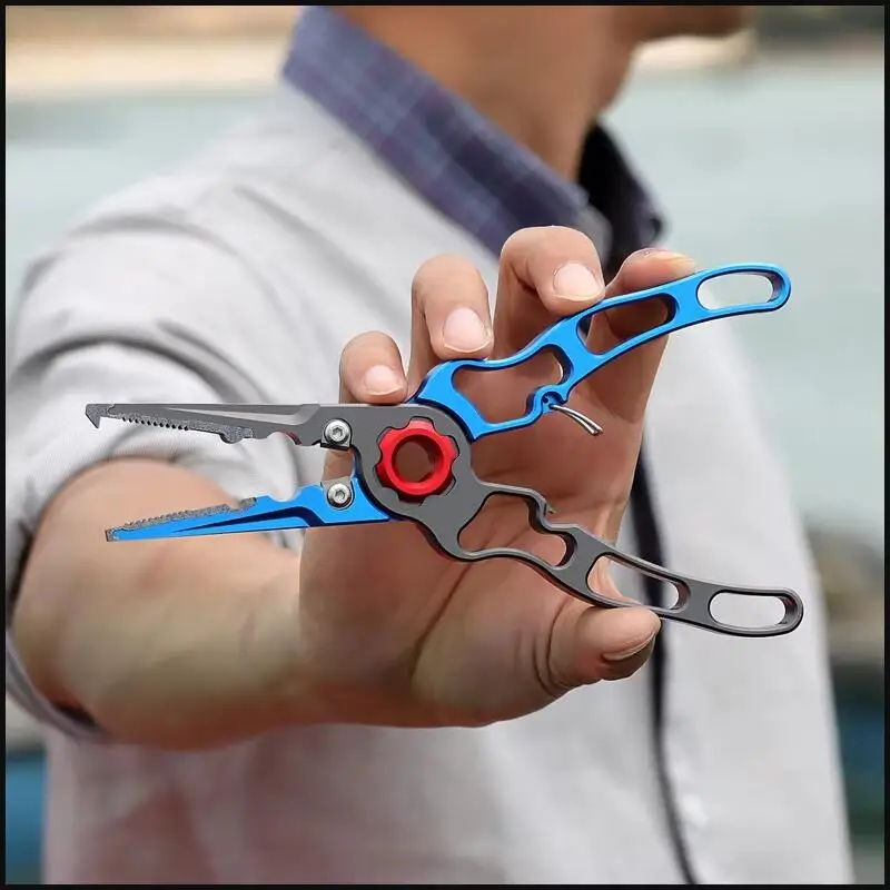 

Рыболовные плоскогубцы с замками, антикоррозийные рыболовные принадлежности, высокоточные рыболовные плоскогубцы, плоскогубцы из титанового сплава, головка Y707