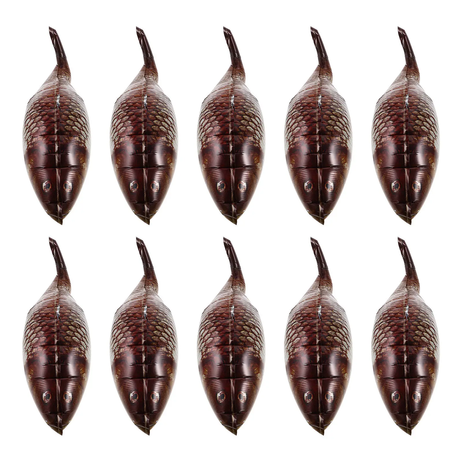 6Pcs Fish Shaped Al…