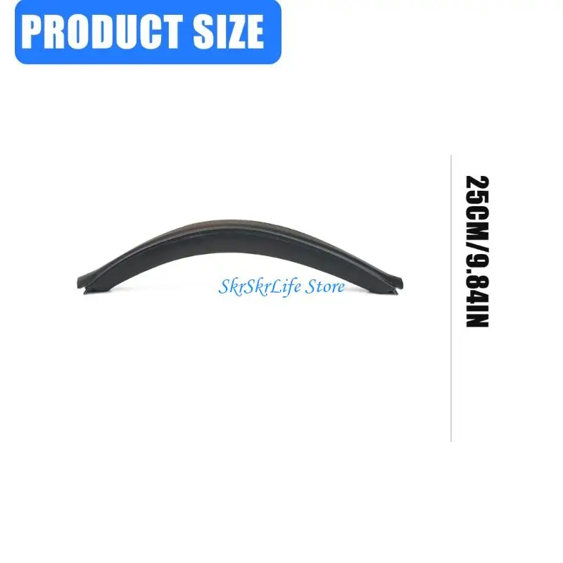 Auriculares banda diadema E65E Part Top Head Bait para cabeza cabeza para los auriculares aviación 2