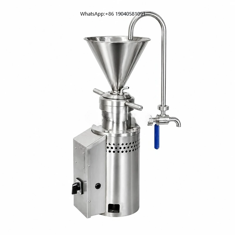 Stainless Steel Sauce Grinding Machine Vertical Colloid Mill for Food Processing