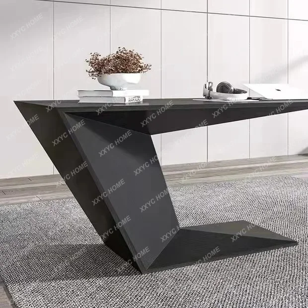

Executive Office Desk Minimalist Aesthetic Office Desk Standing Modern Escritorio Oficina Commercial Furniture