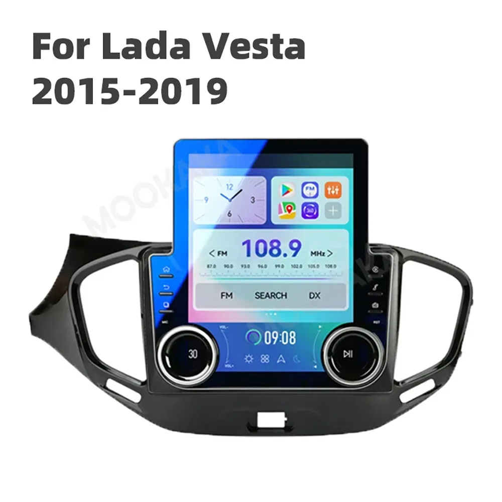 Vertical Style Vertical Screen Android 13.0 For LADA Vesta Cross Sport 2015-2019 Car Radio Multimedia Player GPS Navigation