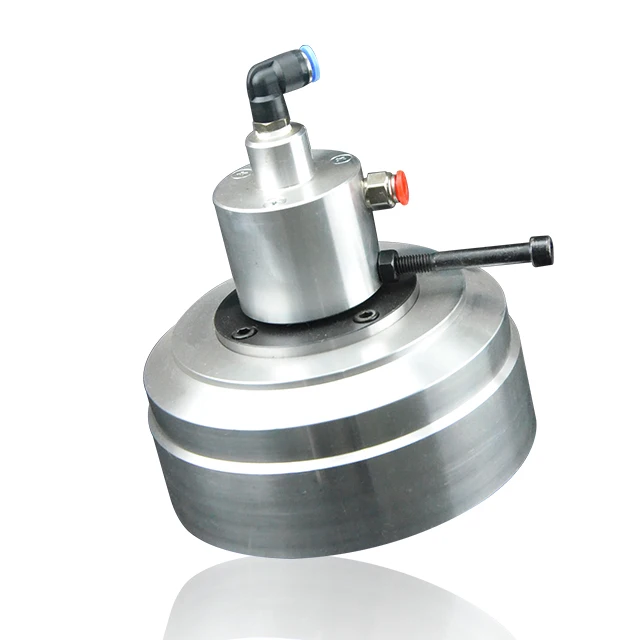 High Speed Solid  Rotary Cylinder Chuck with Single Piston Oil Pump Light Weight For CNC Lathe Drilling