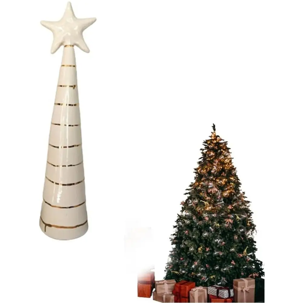 

Christmas Tree Sculptures Ornaments Resin Christmas Tree Decoration Party Beautiful and Unique Gift