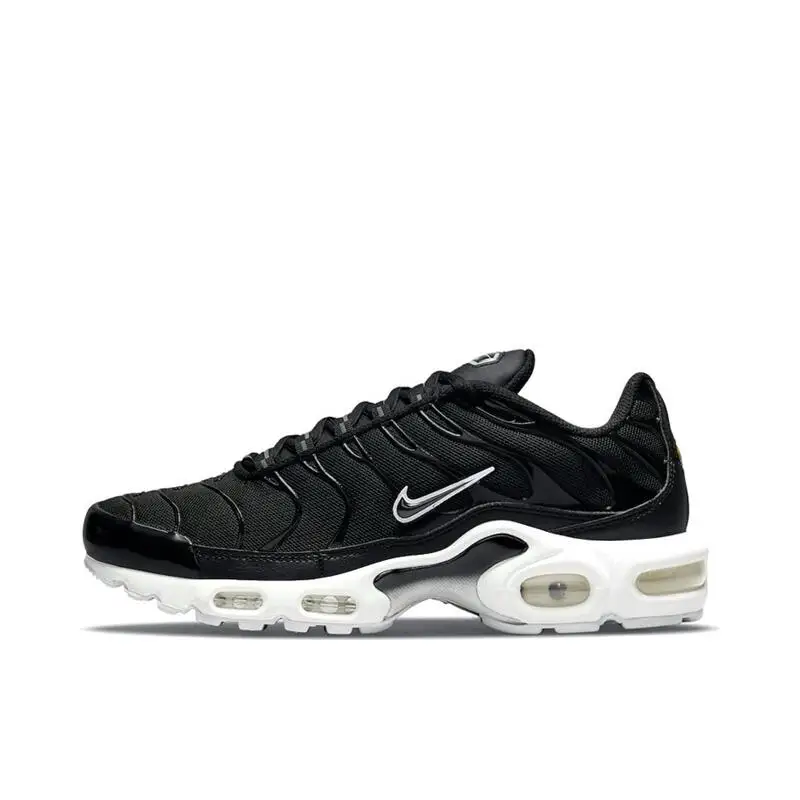 Nike Air Max Plus TN Men and Women Running Shoes Are Lightweight, Breathable, Non Slip, Durable, Cushioned, Fabric Mesh/black