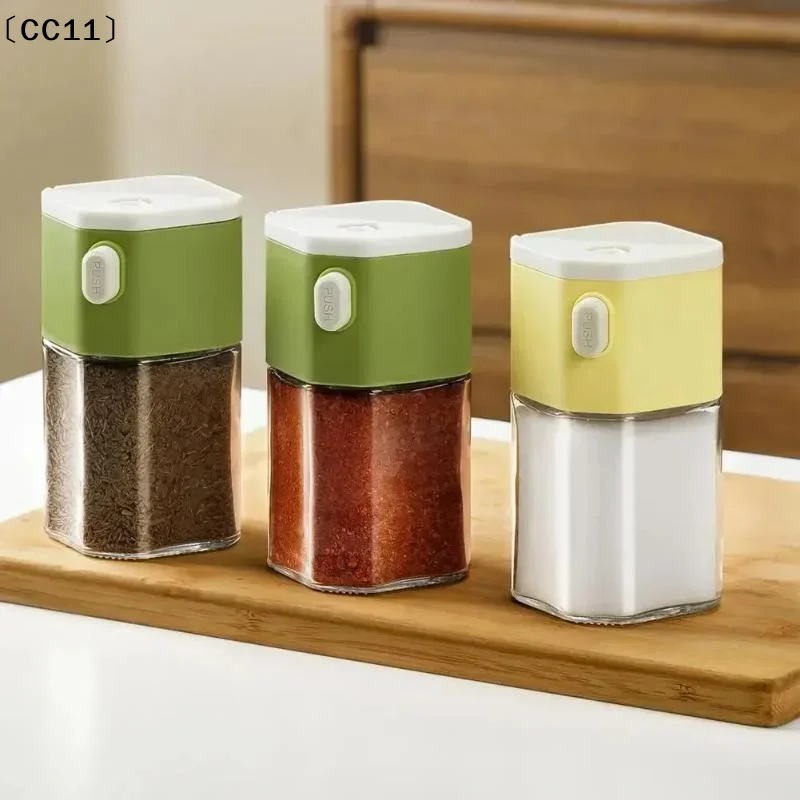 Pre-mixed Salt Dispenser Kitchen Seasoning Jar Cumin Sprinkler Airtight Moisture-proof Seasoning Dispenser〔CC11〕