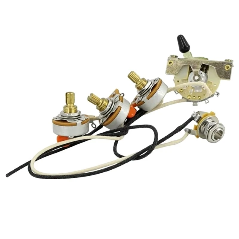 t22c-electric-guitar-accessories-250k-solderless-wiring-assembly-selectors-lever-output-port-and-pot