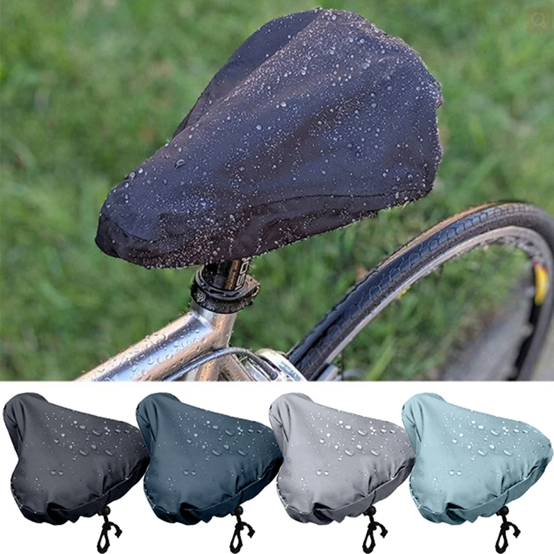 Outdoor Bicycle Seat Rain Cover Sports Cycling Bike Accessories Waterproof Saddle Rain Dust Cover UV Protection For MTB Bike curtis stigers i think it s going to rain today 1 cd