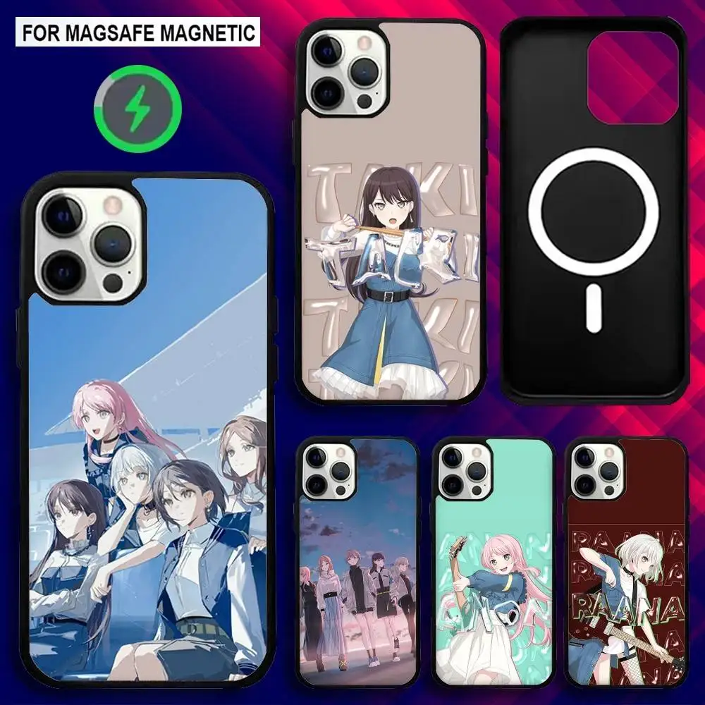 

BanG Dream M-Mygo Phone Case For iPhone 16e,16,15,14,13,12,11,Plus,Pro,Max,Mini Magsafe Magnetic Wireless Charging