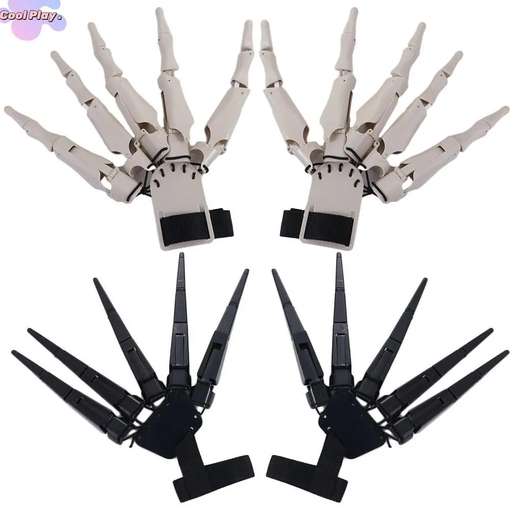 

Хэллоуин Хэллоуин шарнирные пальцы перчатки для косплея 3D шарнирные носовые пальцы искусственные пальцы гибкие