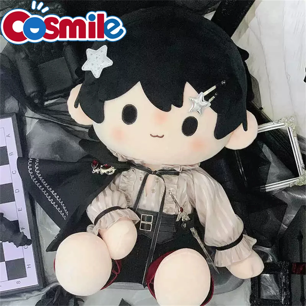 Vampire Knight Prince Cloak For Stuffed 15cm 20cm 40cm plushies Cotton Doll Clothes  No Attribute Accessories Anime Toy Kids