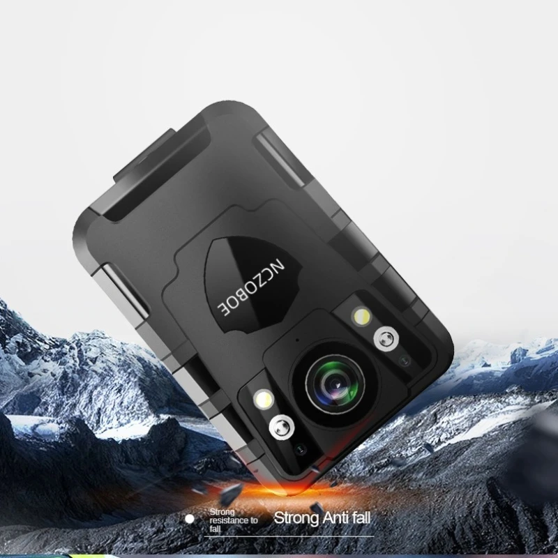 

NCZOBOE 1600P Body Camera Police Recorder 3200MAH Battery Bodycam Chest Camera IP67 Waterproof Mini Body Cam
