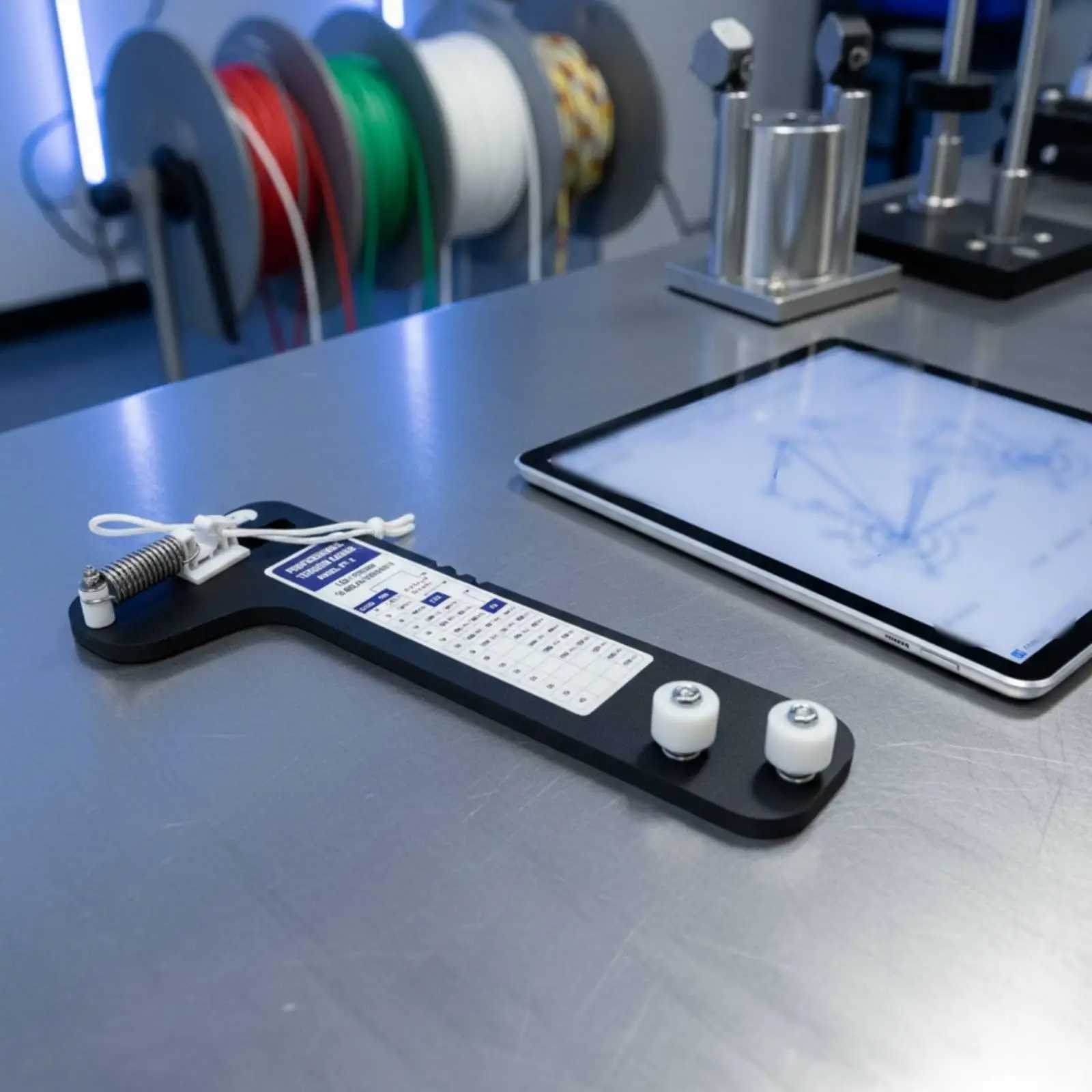 Clear Measurement Cable Tension Gauge Chart Printed Rigging Meter for Load Monitoring on Marine Sailboat Cables