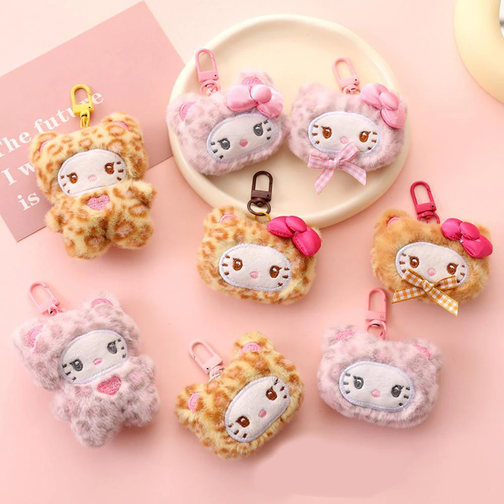 

Kawaii брелок Sanrio Hello Kitty брелок Cinnamoroll брелок кукла плюшевая игрушка рюкзак кулон автомобильный брелок плюшевый подарок для девочки
