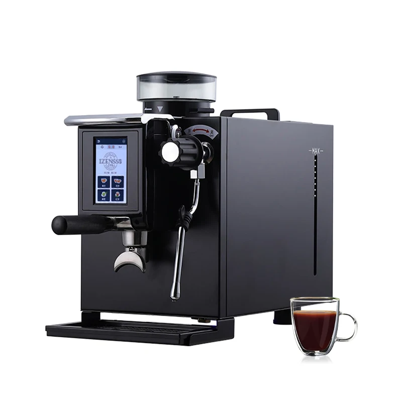 Factory wholesale automatic commercial espresso machine, with grinder/espresso machine, with milk brewing machine