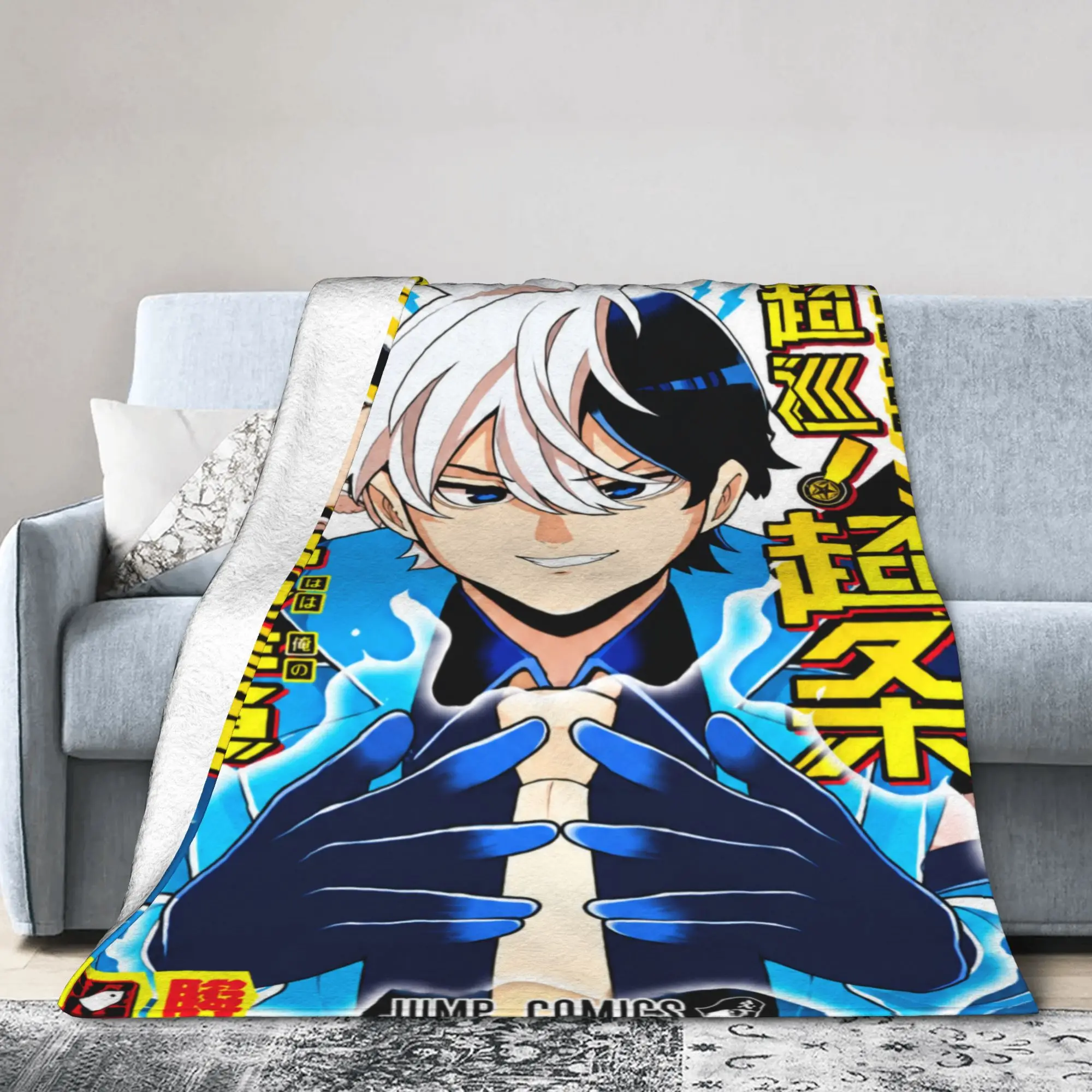 Choujun! Choujou-senpai Blankets  Super Soft Funny Plush Throw Blanket For Couch Bed Travel Flannel Bedspread Bed Cover