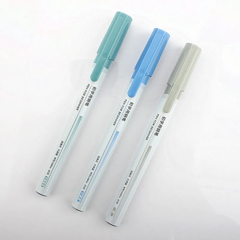 

Luxury Quality Straight Liquid Colour Student Office Fountain Pen School Supplies Writing Ink Pen Stationery