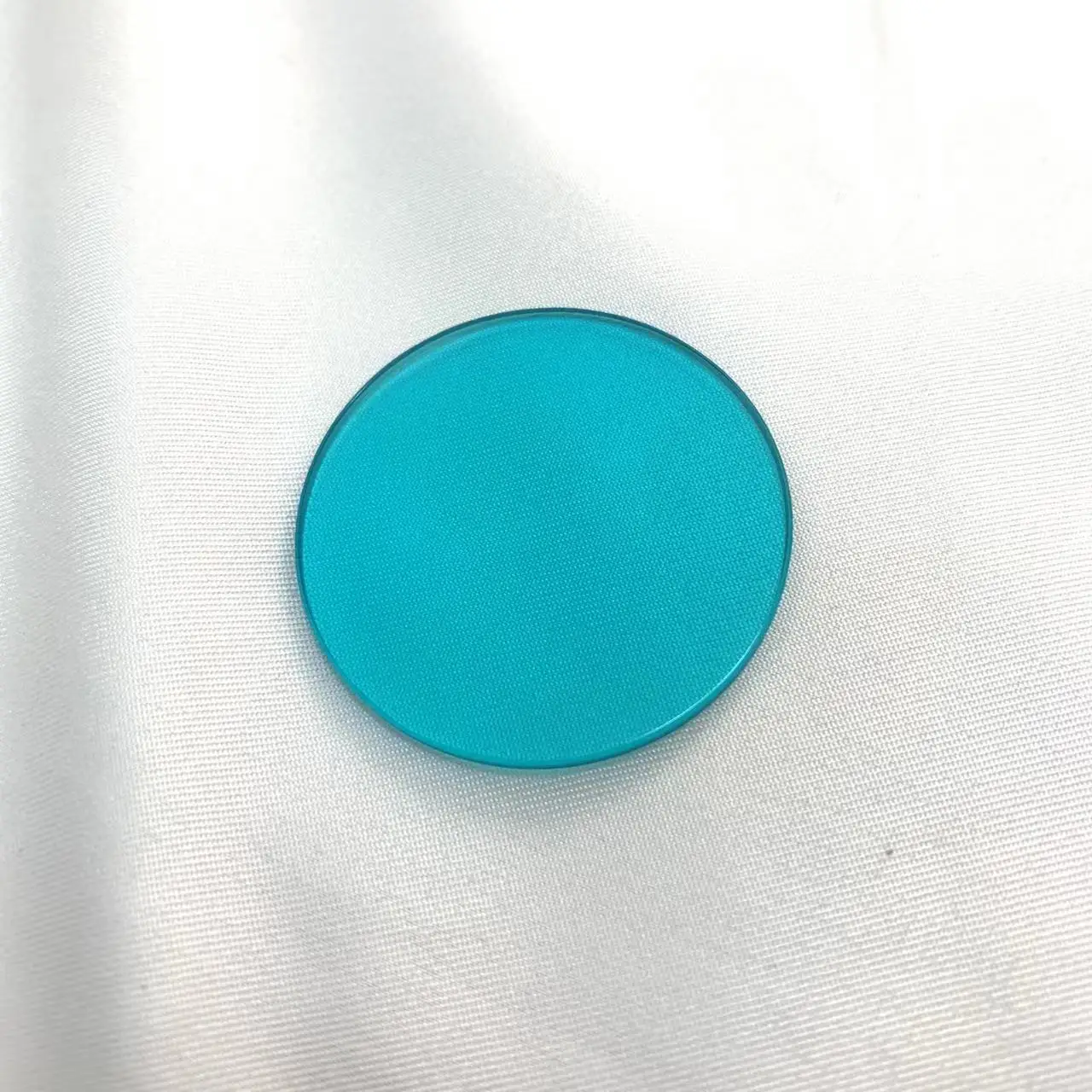 

50Pcs Total Size Diameter 64mm And 1.5mm Thickness Blue Filter Glass QB21