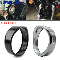 5.75 Inch Visor Headlight Trim Ring 5 3/4\