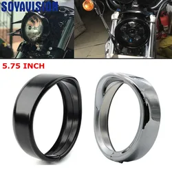 5.75 Inch Visor Headlight Trim Ring 5 3/4