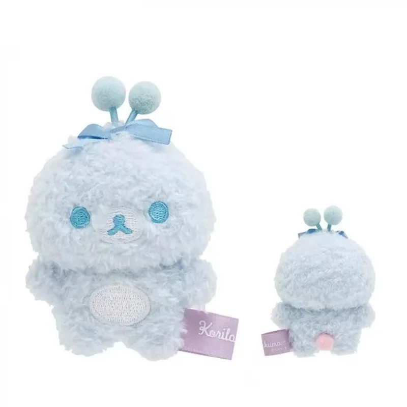 Anime Cartoon Rilakkuma Knuffel Y2K Creatieve Nieuwe Japanse Trendy Pluche Pop Rugzak Sleutelhanger Accessoires Cadeau voor Vrienden