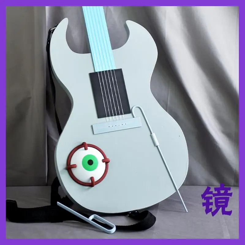 

Anime ALIEN STAGE Till Cosplay Guitar instrument Props Weapons for Halloween Carnival Party Costumes Accessories Game Fans Gift