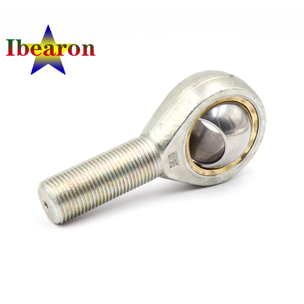 1PCS SA30T/K SAL30T/K Self-lubricating Rod End Bearings Male Threads Steel On PTFE-metallic Fabric Maintenance Free