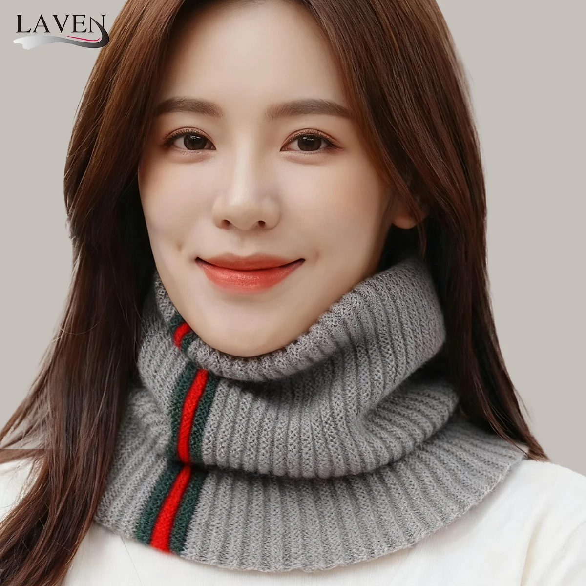 

Warm Knitted Fake Collars Woman Insert Sweater High Fake Turtleneck Winter Scarf Woman Turtleneck Accessories-for Clothes