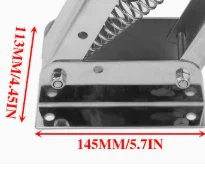 304 Stainless Steel Marine Engine Motor Mount Bracket with Plastic Panel, Heavy Duty Yacht Hardware Fitting