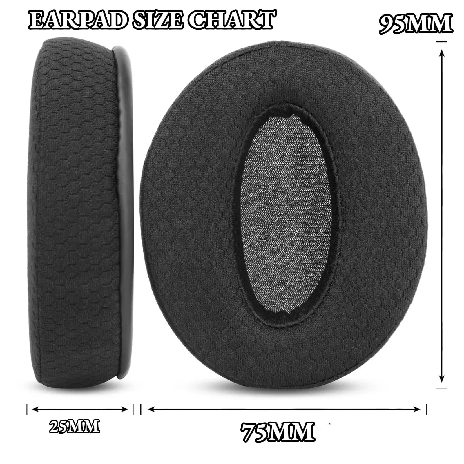 HD4.50BT Ear Pads Cushion,Replacement Memory Foam Earpads for Sennheiser HD 4.50BT, HD 4.50BTNC, HD 4.40BT Headphones