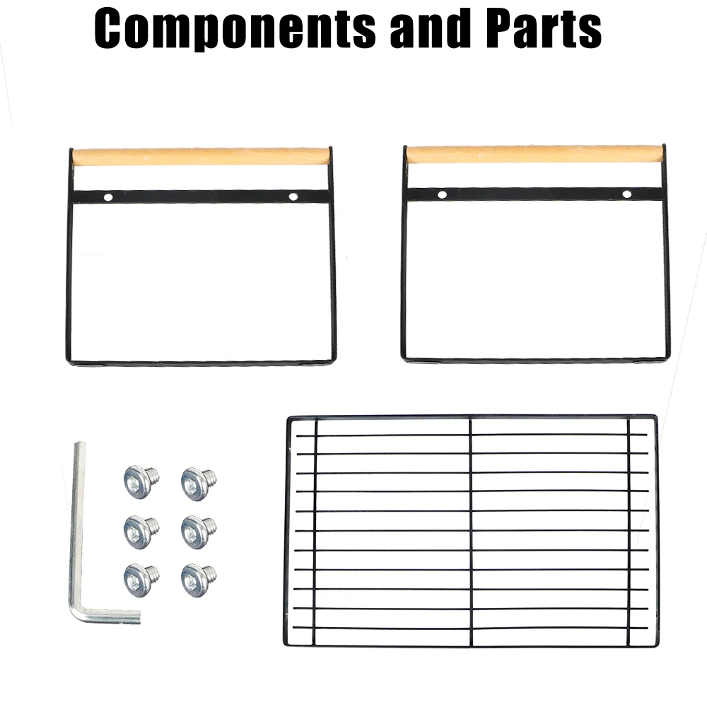 Kitchen Shelves Bathroom Shelf Storage Rack Spice Organizer Space Saving Metal For Home Office Wall Cabinet Bookshelf