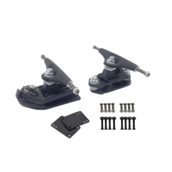 Neuankömmling schwarz Bundle-beide Surf Adapter Schiene Adapter Schiene Adapter Surf Skate Truck passt zu jedem Board Surf Skateboard