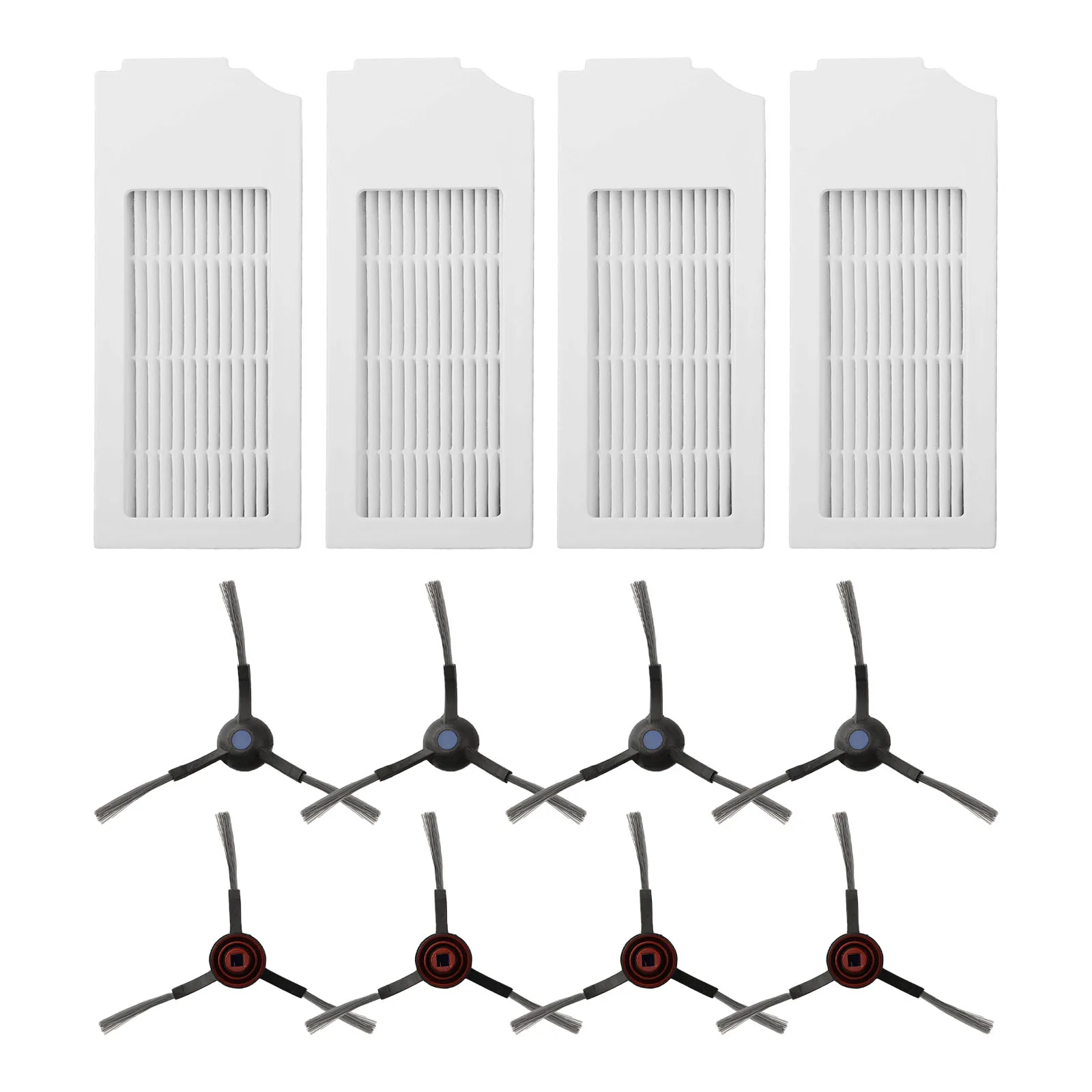 Maintain a healthier home environment with For DEEBOT N20 N20 PLUS N20 PRO PLUS filter and side brush replacements