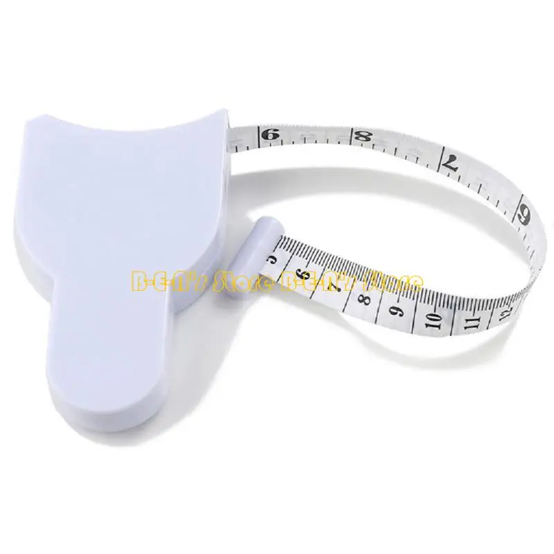 Y1AD 150cm/59in Automatic Telescopic Tape Measure Self-Tightening Body Measuring Ruler Perfect Waist Tape Measure Tape Measur