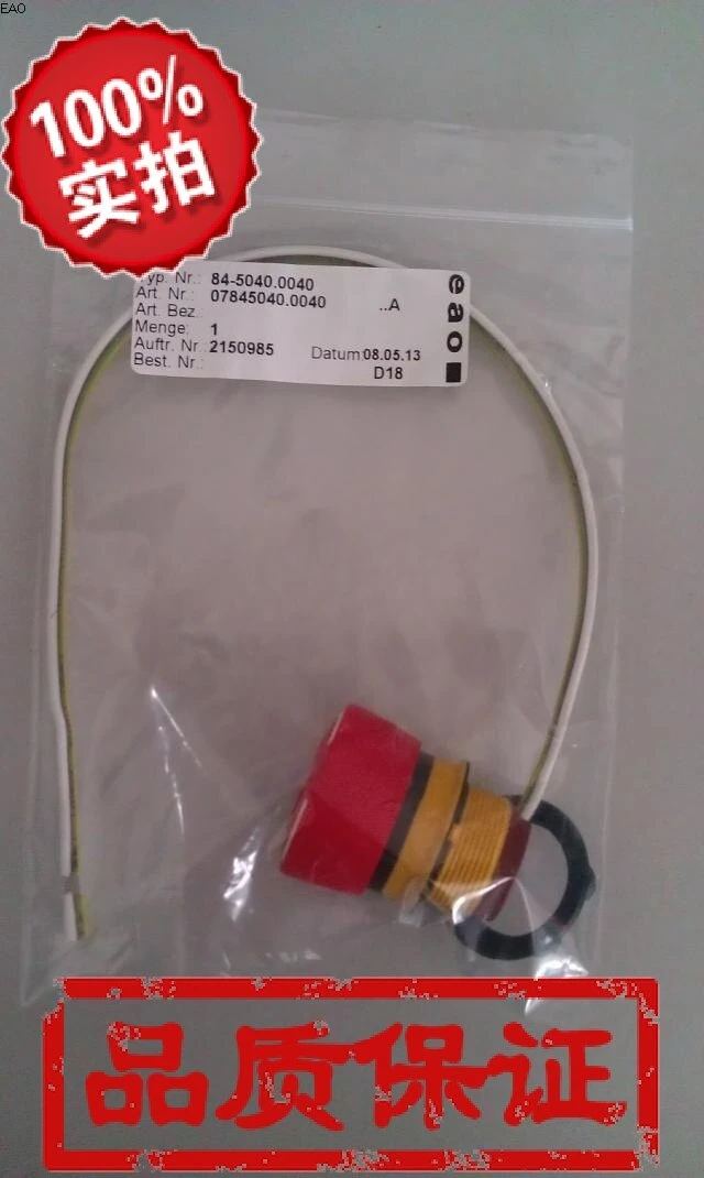 84-5040.0040 Brand New Red Emergency Stop Button