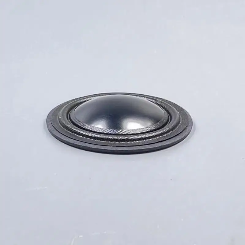 GHXAMP 25.5 코어 수입 트위터 알루미늄 멤브레인, 블랙 필름 돔 트레블 혼 액세서리, 25.5mm, 2 개