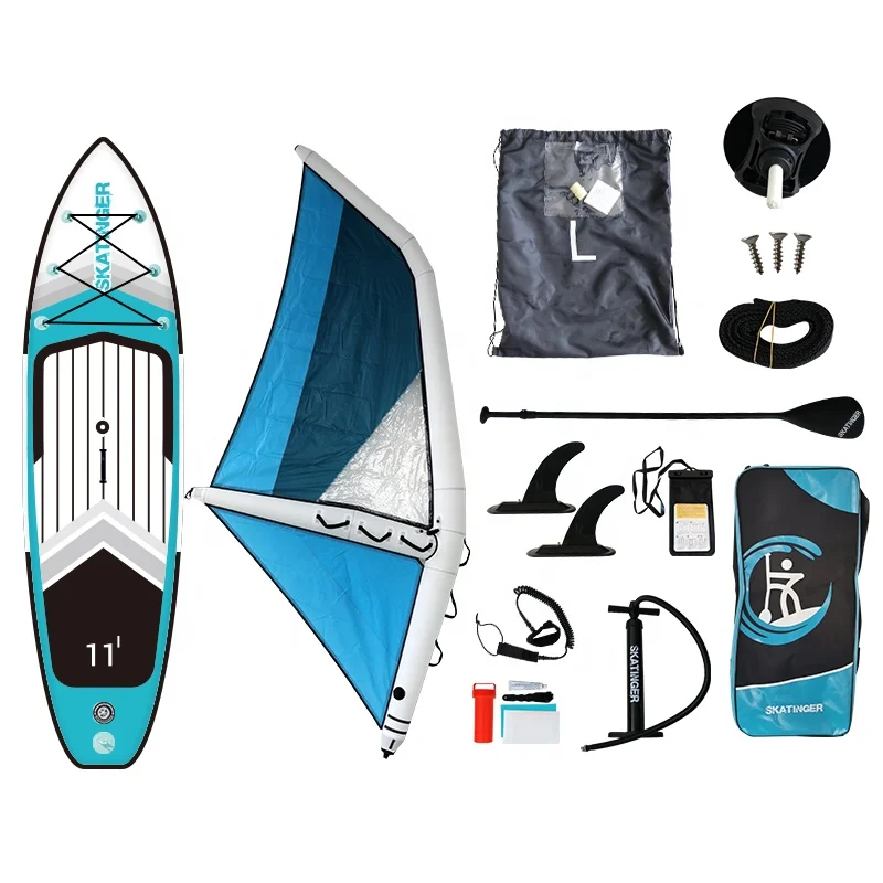 Skatinger Ready to Ship Windsurf SUP Surfboard Wind Surfing Kite Board Sail sup Boards Surfing Windsurf Paddle Board