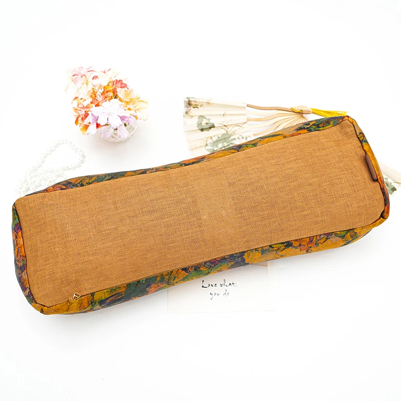 

Sweat-absorbing mulberry silk pillowcase flower and plant adjustment pillow neck protection silk breathable strip