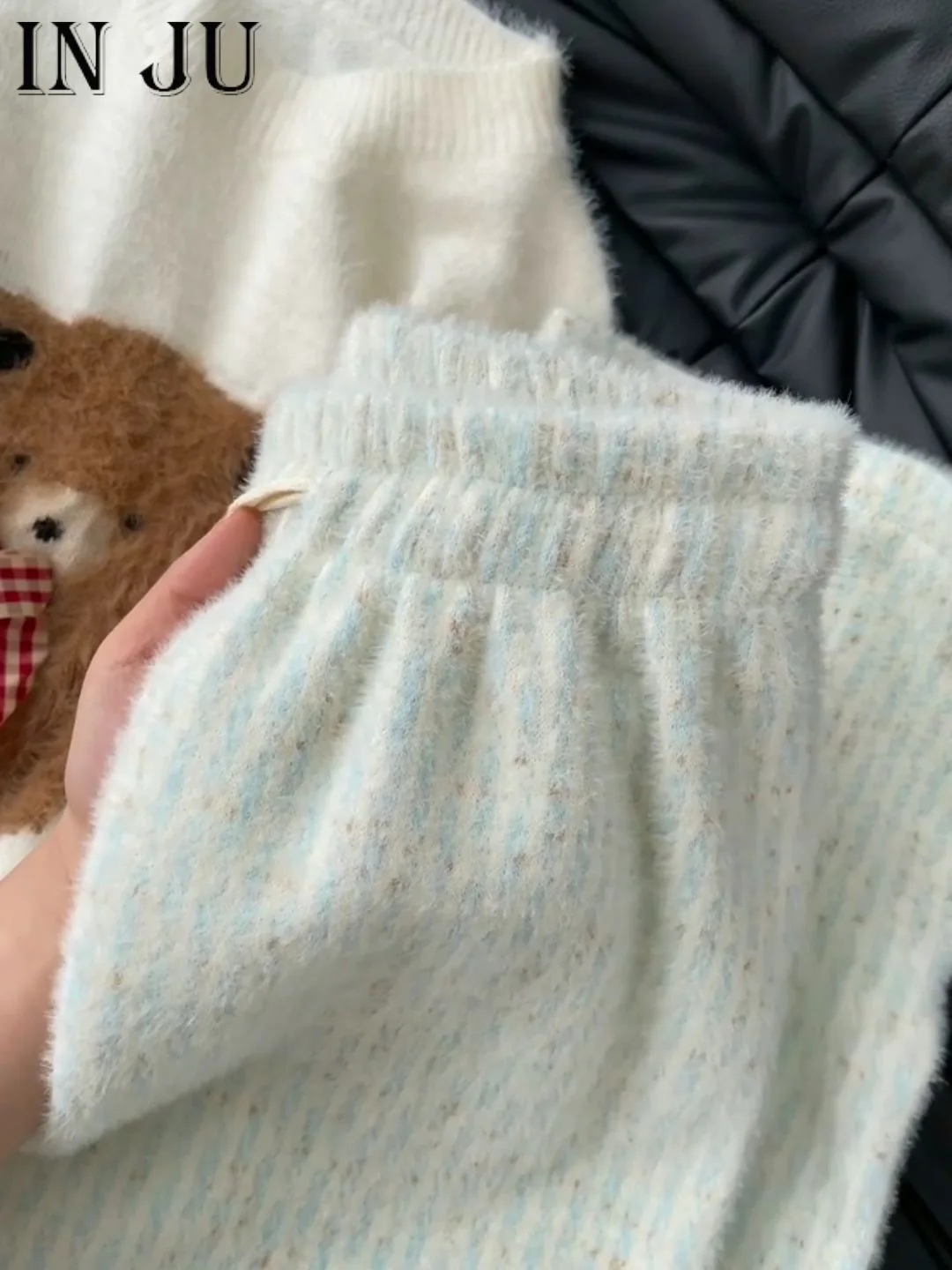 بنطال ذو قصة أرجل واسعة برباط للمرأة ربيعي شيفون مطوي فلوي الترفيه محب Femininas خفيف الوزن متجدد للتنفس مريح #2