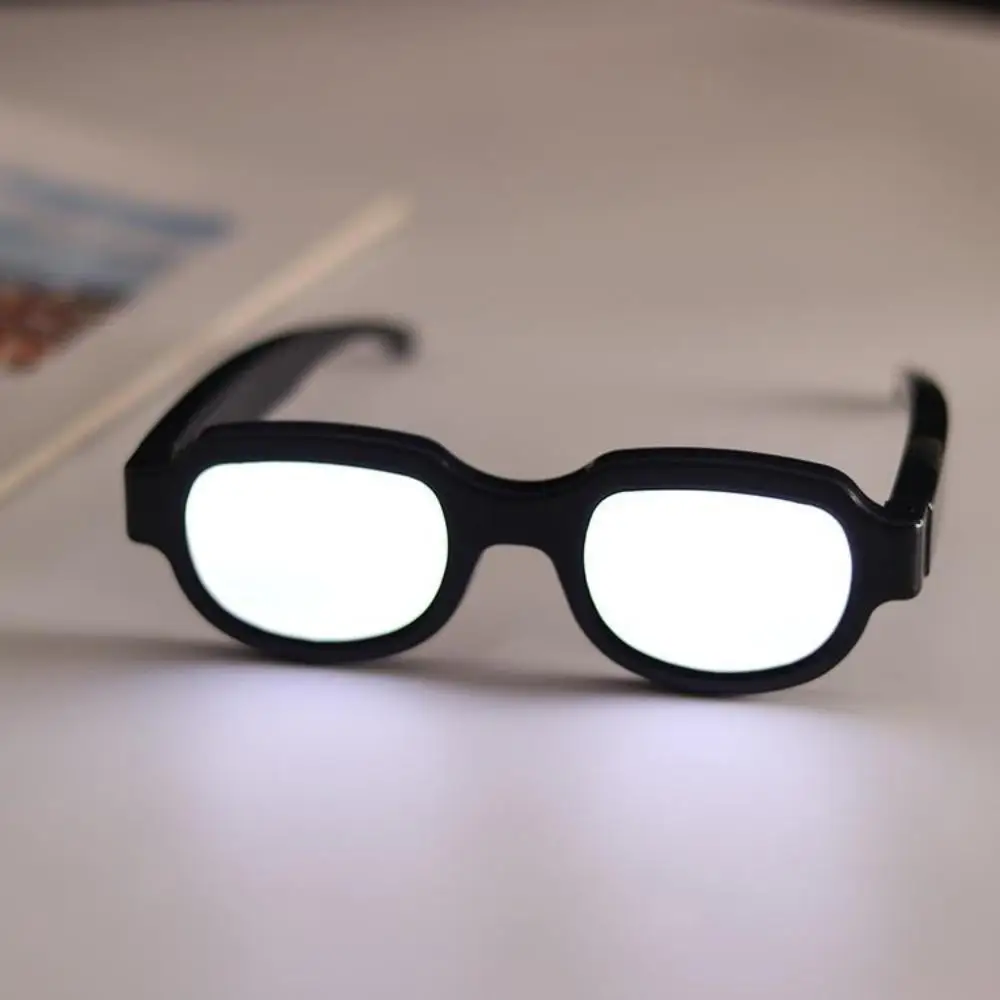 LED Conan Same Luminous Glasses Funny Performance Glasses USB Charging Cosplay Glasses Props Bar Light Dance Party Supplies