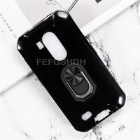 For Ulefone Armor X7 Pro Back Case Finger Ring Soft TPU Silicone Case For Ulefone Armor X7 X 7 Phone Cover