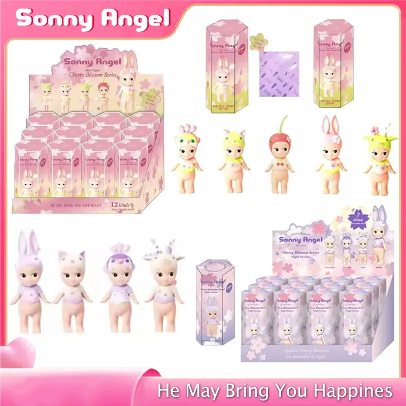

Angel Blind Box Toys Cherry Blossom Spring Series Cherry Blossom Limited Edition Ornaments Cute Mysteries Surprise Gifts