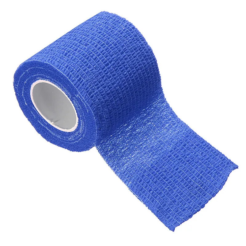 Selbst klebende elastische Bandage Erste Hilfe medizinische Gesundheits behandlung Gaze Klebeband Erste-Hilfe-Werkzeug 5cm * 4,5 m liefert Notfall