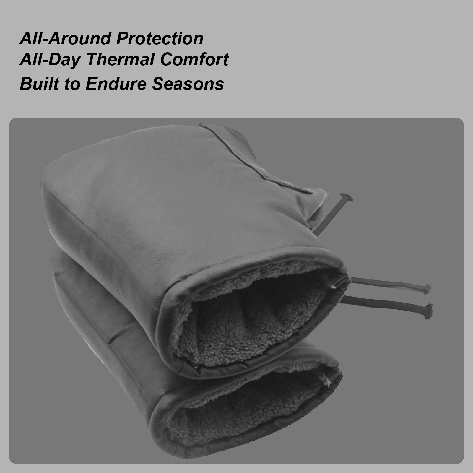 

Перчатки на руль квадроцикла с подогревом, термоэлектрические ветрозащитные перчатки с подогревом на руль квадроцикла, теплые муфты для мужчин, гонщики, поездки на работу, езда, туризм