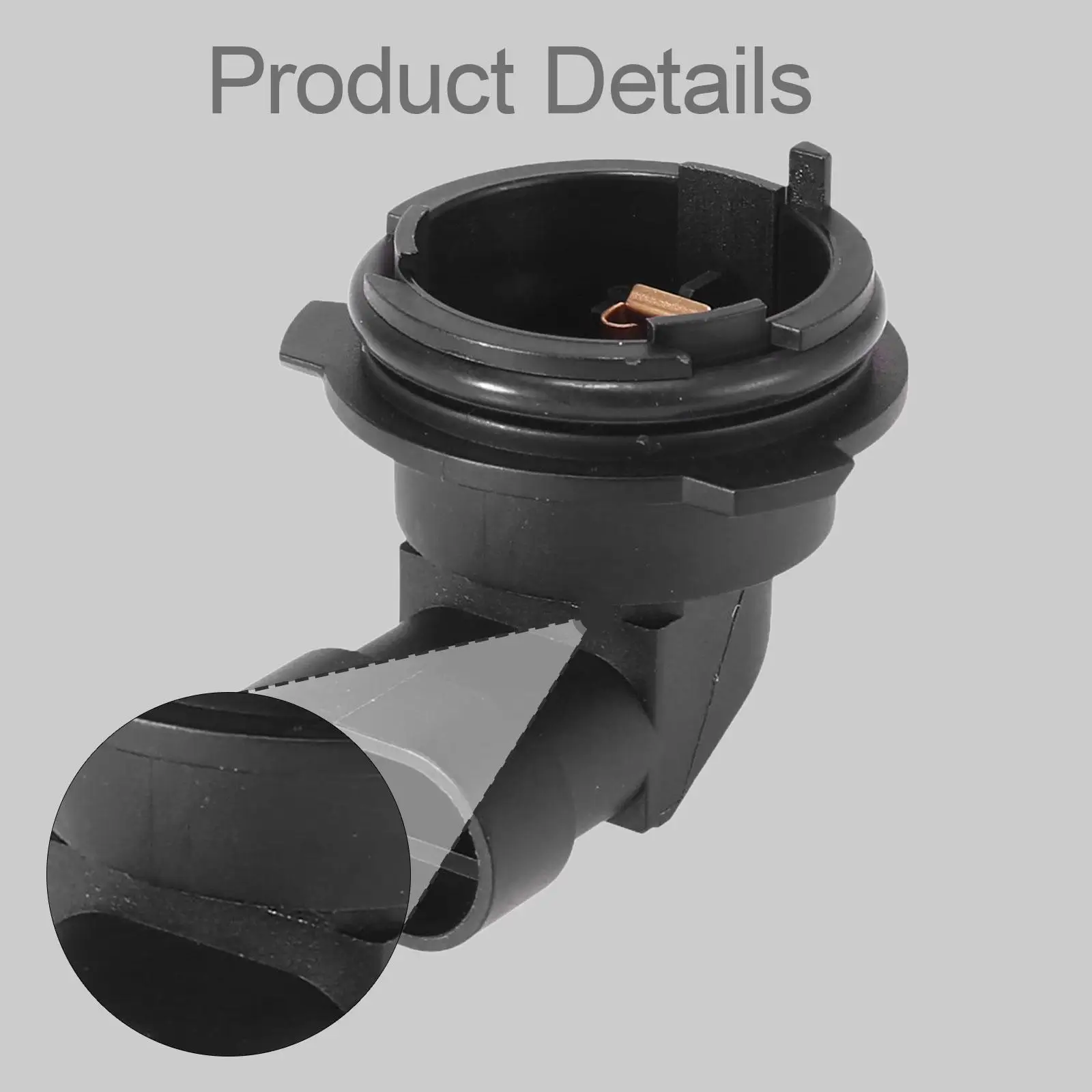 Car Headlamp Socket H7 Bulb Holder Base Replacement Assembly for Opel Zafira a Front Lighting Restoration